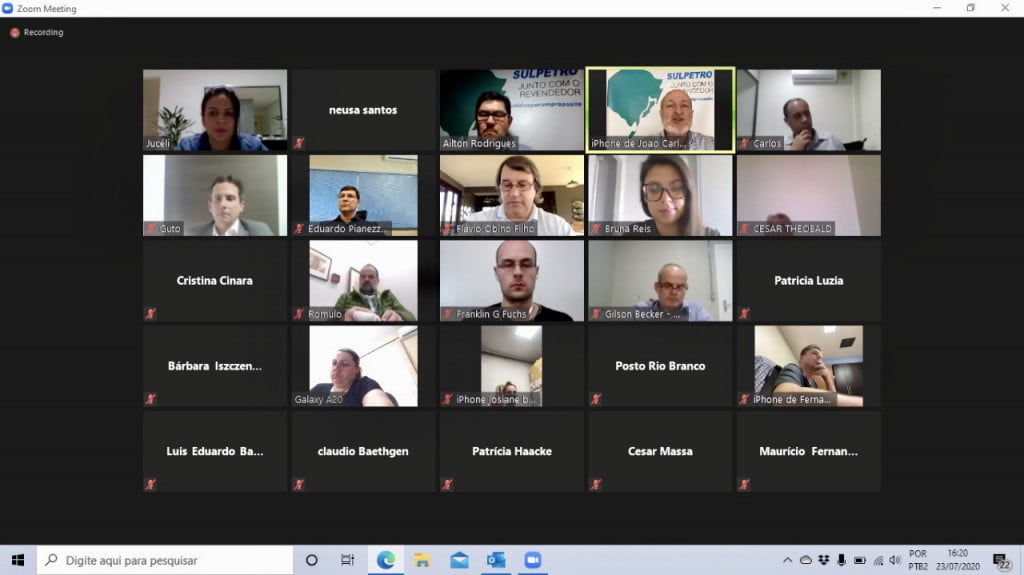 Revendedores da Região Noroeste participam de encontro virtual