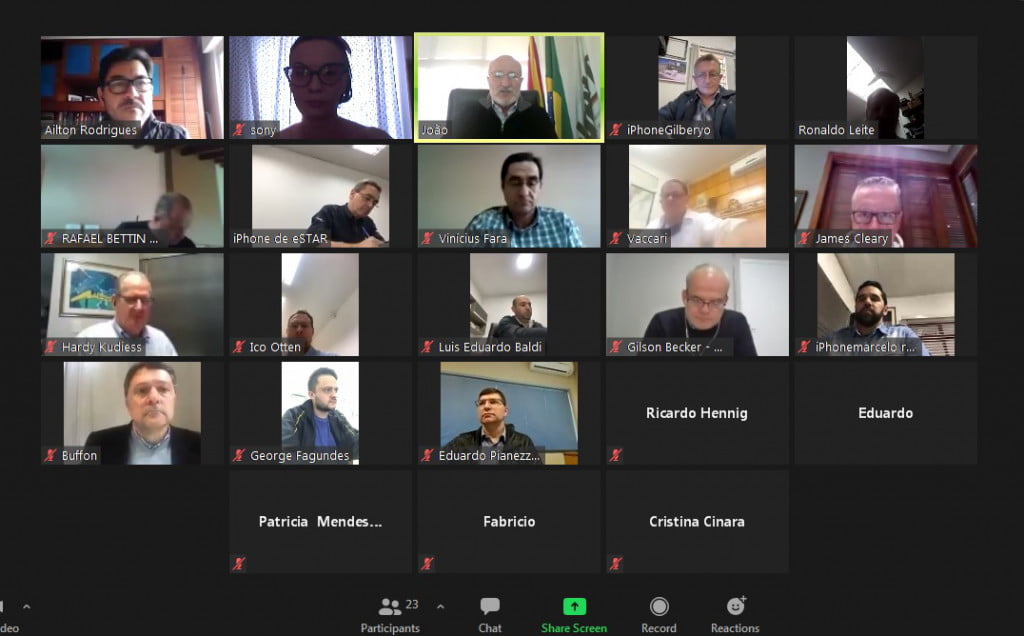 Diretoria do Sulpetro participa de reunião mensal