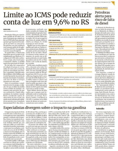 Veja como ficam as simulações de preço da gasolina e da luz dos gaúchos com ICMS de 17% aprovado pela Câmara