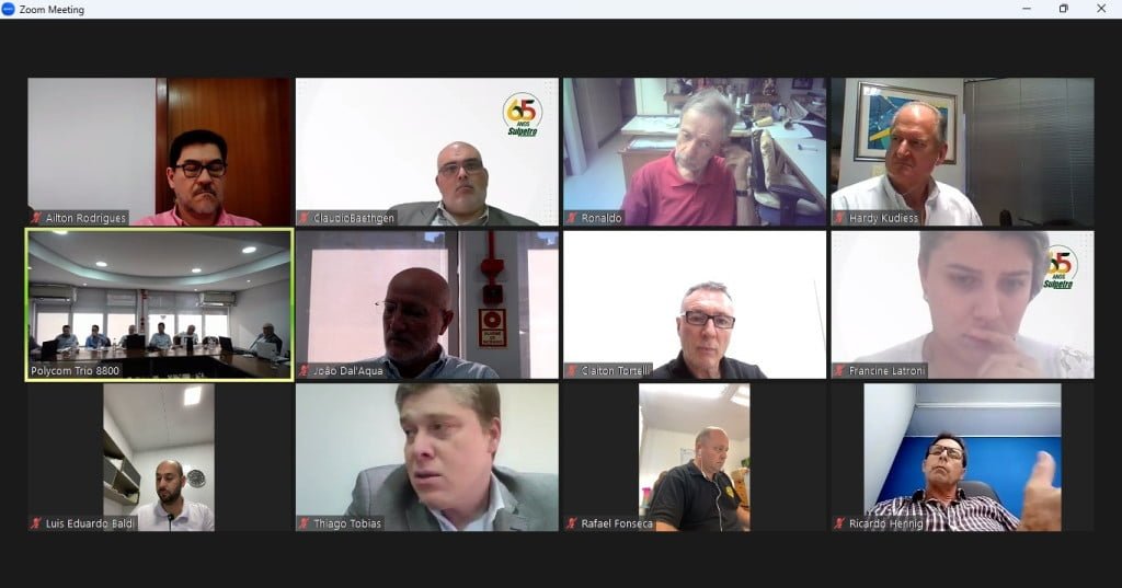 Reunião de Diretoria aborda cartões de frota, legislação e eventos