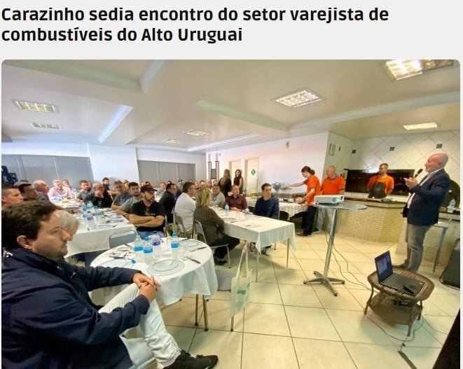 Carazinho sedia encontro do setor varejista de combustíveis do Alto Uruguai