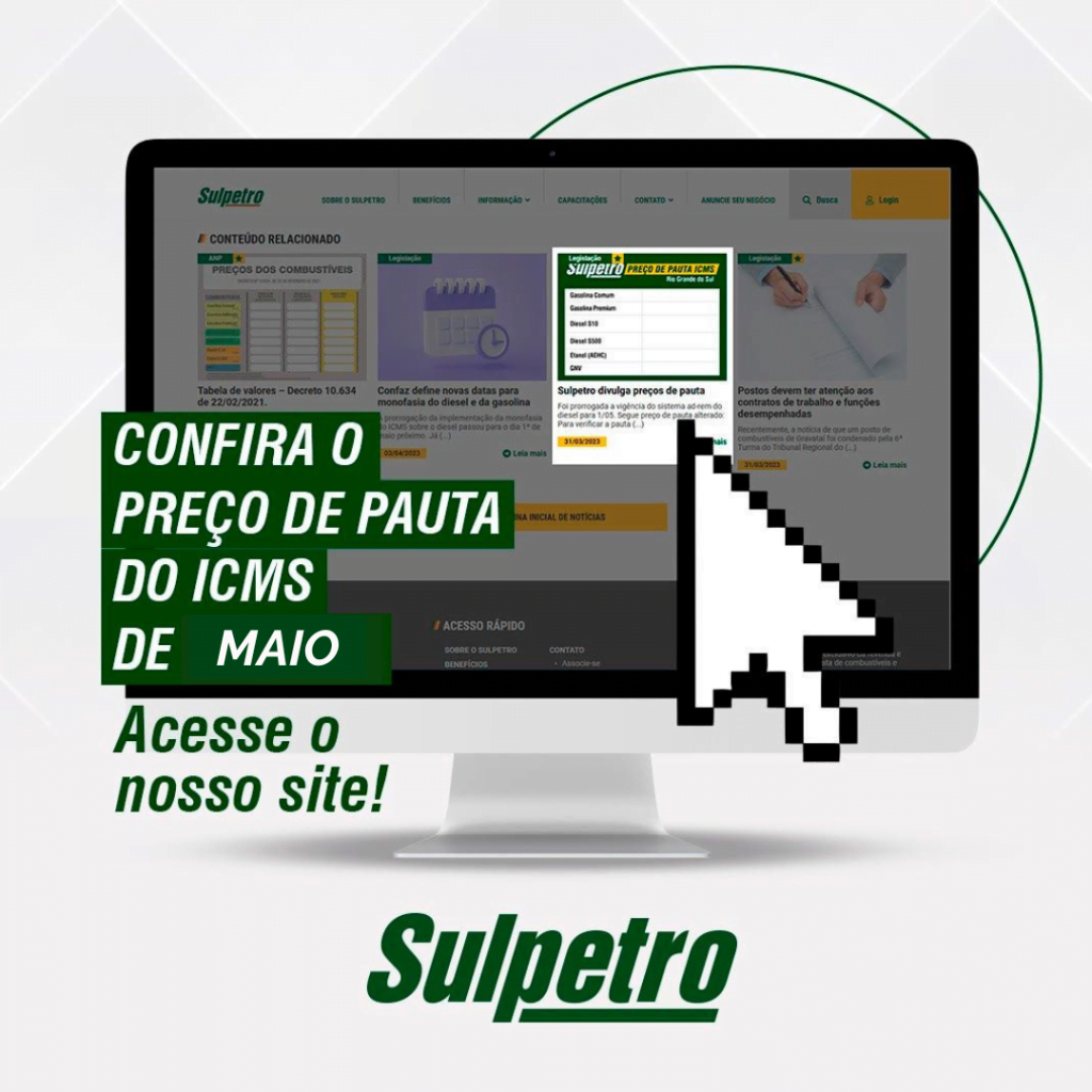 Preço de pauta – 2ª quinzena de Maio de 2024