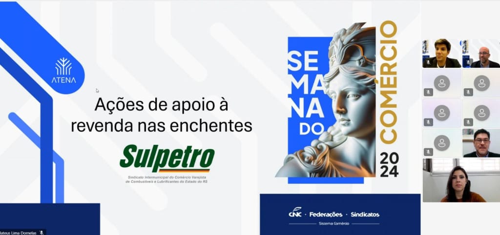 Sulpetro apresenta boas práticas desenvolvidas nas enchentes, em premiação da CNC